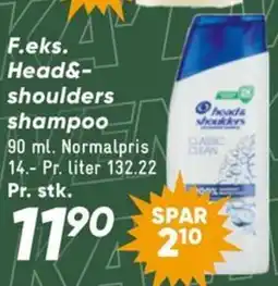 Bilka Head & shoulders shampoo tilbud