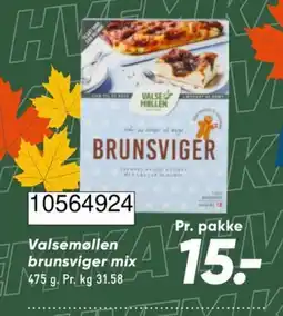 Bilka Valsemøllen brunsviger mix tilbud