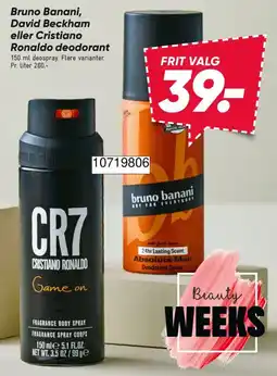 Bilka Bruno Banani deodorant tilbud