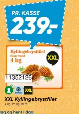 Bilka Dybfrost Kyllingebrystfilet tilbud