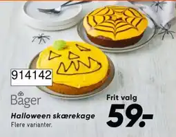 Bilka Bager Halloween skærekage tilbud