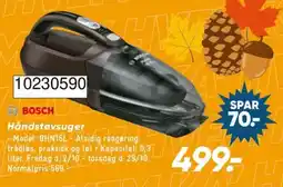 Bilka Bosch håndstøvsuger tilbud