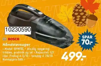 Bosch håndstøvsuger