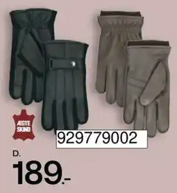 Bilka Skindhandsker til herre tilbud