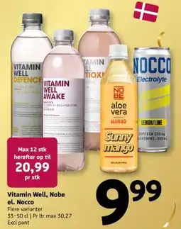 Løvbjerg Vitamin Well, Nobe el. Nocco tilbud
