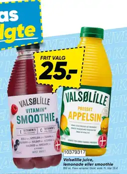 Bilka Valsølille juice tilbud