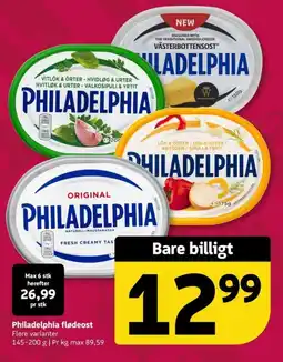 Løvbjerg Philadelphia flødeost tilbud