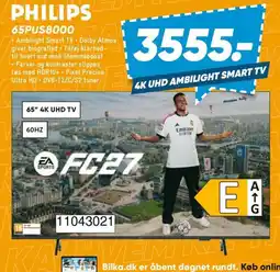 Bilka Philips 4K UHD Ambilight Smart TV tilbud
