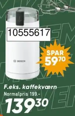 Bilka Bosch kaffekværn tilbud