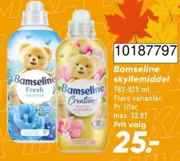Bilka Bamseline skyllemiddel tilbud