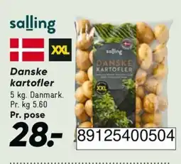 Bilka Salling danske kartofler tilbud