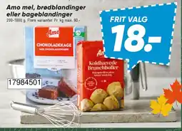 Bilka Amo mel, brødblandinger eller bageblandinger tilbud