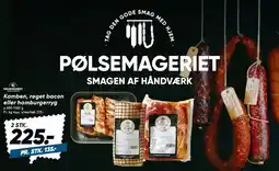 Bilka Pølsemageriet kamben, røget bacon eller hamburgerryg tilbud