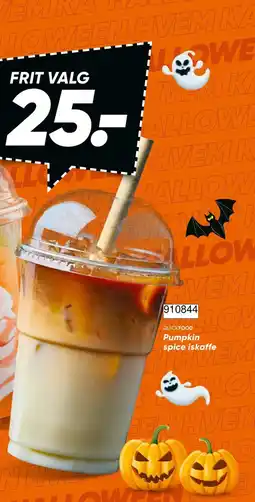 Bilka Pumpkin spice iskaffe tilbud