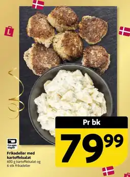 Løvbjerg Frikadeller med kartoffelsalat tilbud