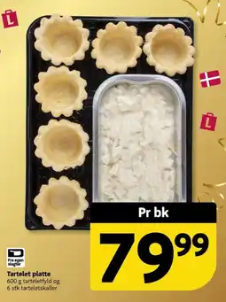 Løvbjerg Tartelet platte tilbud