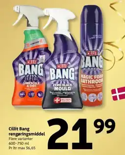 Løvbjerg Cillit Bang rengøringsmiddel tilbud