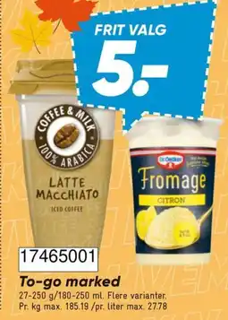 Bilka Dr Oetker Fromage Citron tilbud