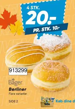 Bilka Bager Berliner tilbud