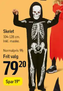 Føtex Skelet tilbud