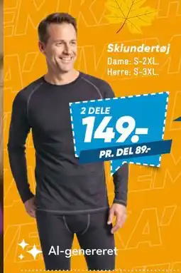 Bilka Skiundertøj tilbud
