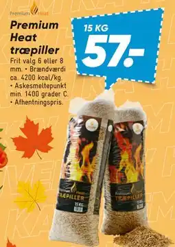 Bilka Premium Heat træpiller tilbud