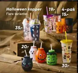 Bilka Halloween kopper tilbud