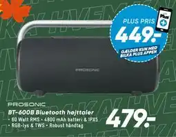 Bilka BT-600B Bluetooth højttaler tilbud