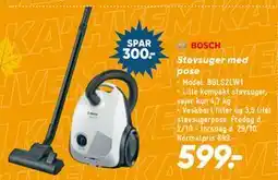 Bilka BOSCH Støvsuger med pose tilbud
