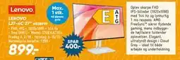 Bilka LENOVO L27-4C 27 skærm tilbud