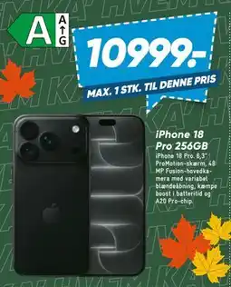 Bilka iPhone 18 Pro 256GB tilbud