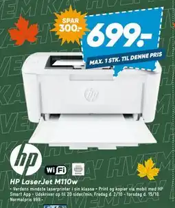 Bilka HP LaserJet M110w tilbud