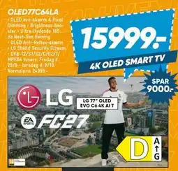 Bilka LG OLED77C64LA tilbud