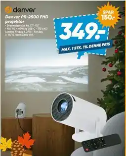 Bilka Denver PR-2500 FHD projektor tilbud