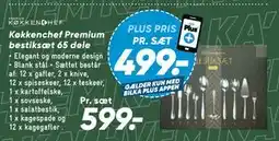 Bilka Køkkenchef Premium bestiksæt 65 dele tilbud