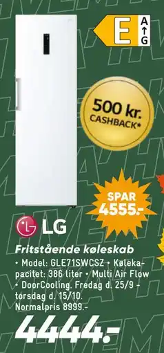 Bilka LG Fritstående køleskab tilbud