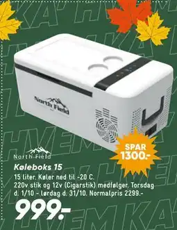 Bilka North Field Køleboks 15 tilbud