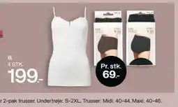 Bilka Undertrøje eller 2-pak trusser tilbud