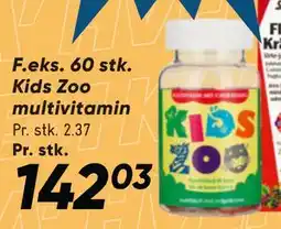 Bilka Kids Zoo multivitamin tilbud