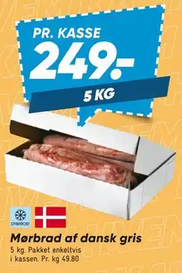 Bilka Mørbrad af dansk gris tilbud