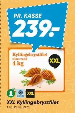 Bilka XXL Kyllingebrystfilet tilbud