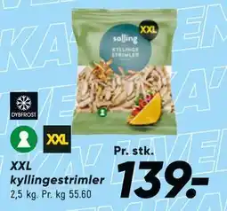 Bilka XXL kyllingestrimler tilbud