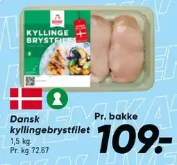 Bilka Dansk kyllingebrystfilet tilbud