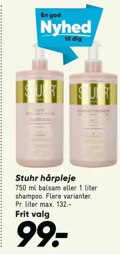 Bilka Stuhr hårpleje tilbud