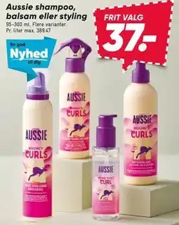 Bilka Aussie shampoo, balsam eller styling tilbud