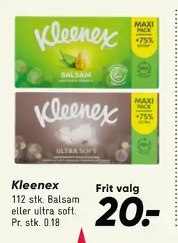 Bilka Kleenex tilbud
