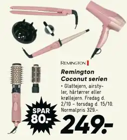 Bilka Remington Coconut serien tilbud
