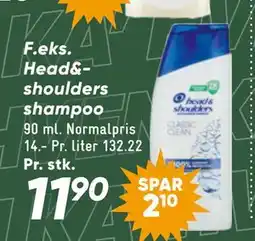 Bilka Head&shoulders shampoo tilbud