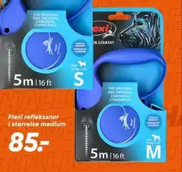 Bilka Flexi reflekssnor i størrelse medium tilbud