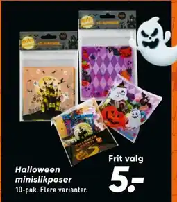 Bilka Halloween minislikposer tilbud